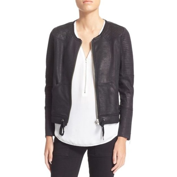 kooples biker hoodie